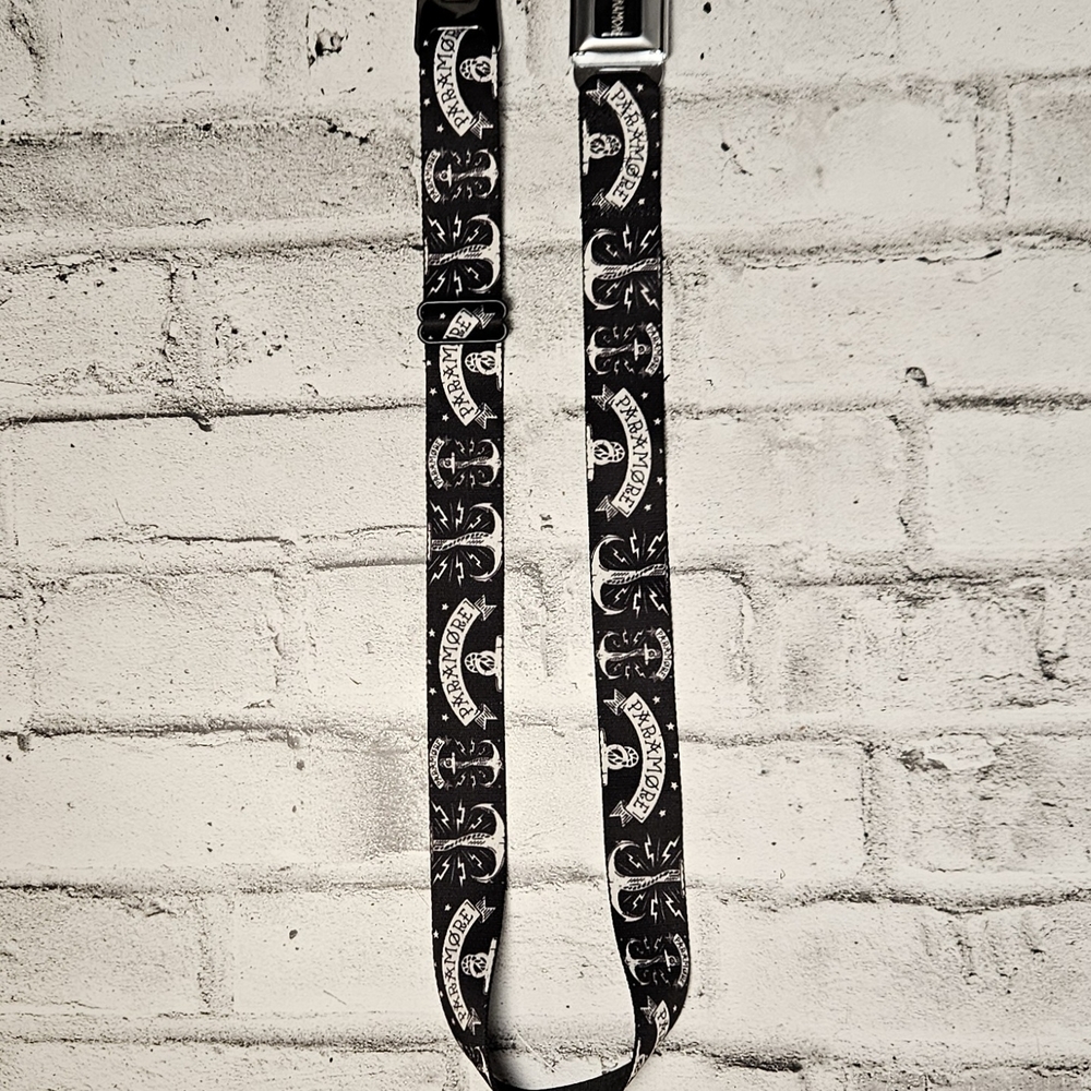 Buckle-Down Paramore Black Belt with Silver Buckle - Picture 4 of 5
